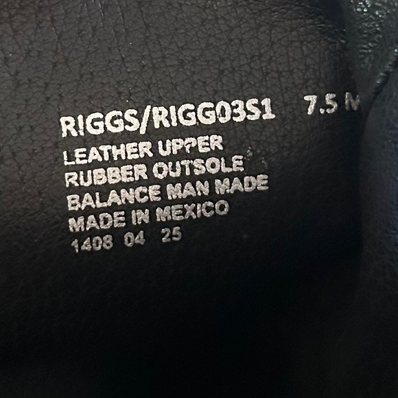 NEW WITHOUT BOX Steve Madden Riggs Leather Boots Women's Size 7.5 in Black - Picture 6 of 7